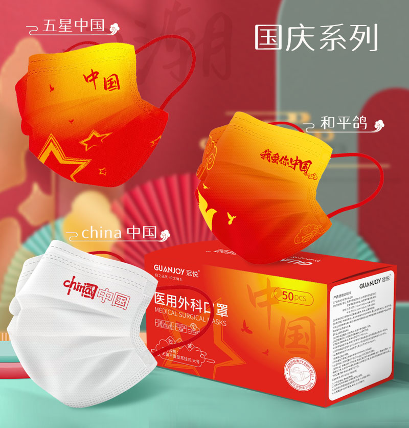 慶國(guó)慶，思源醫(yī)療特推出新款外科口罩！